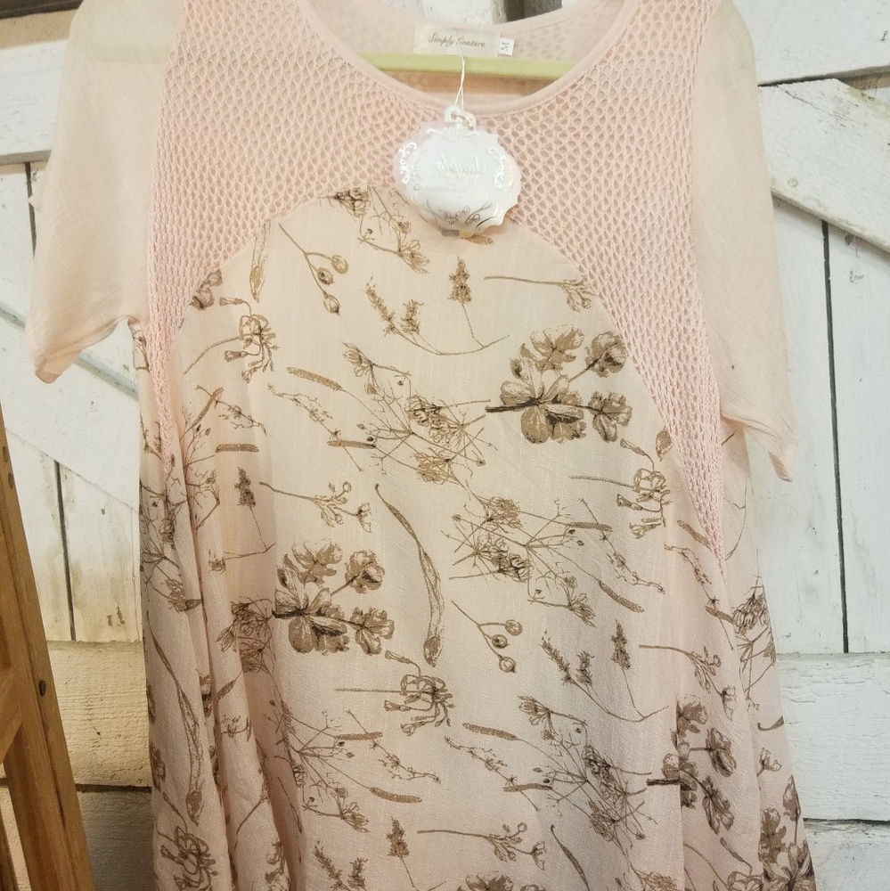 Pink blouse